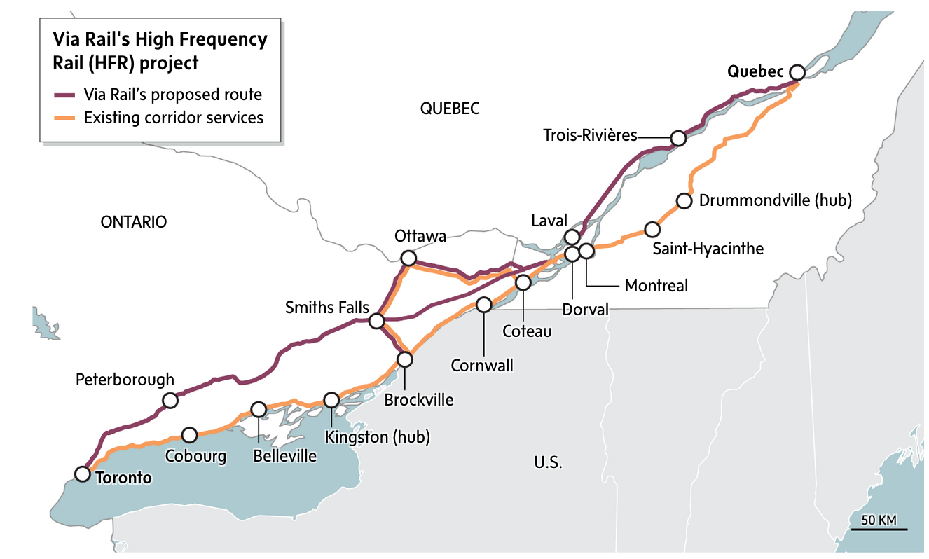 A Euro-Style Rail Trip in North America